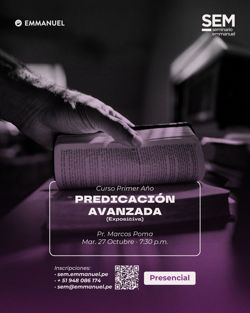 SEM: PREDICACIÓN AVANZADA
